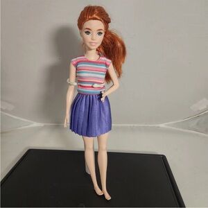 Barbie Fashionista Midge? Daya Face Red Hair And Freckles Cheerleader Doll OOAK
